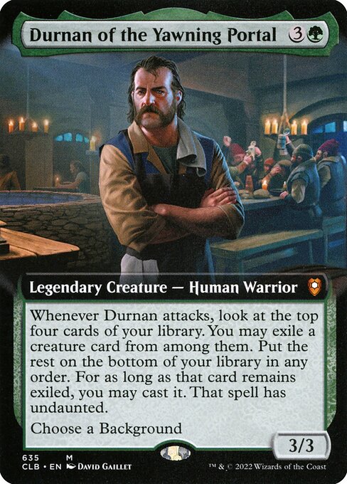 Durnan of the Yawning Portal (Extended Art)