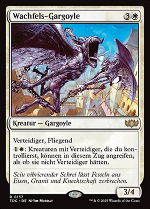 Wachfels-Gargoyle