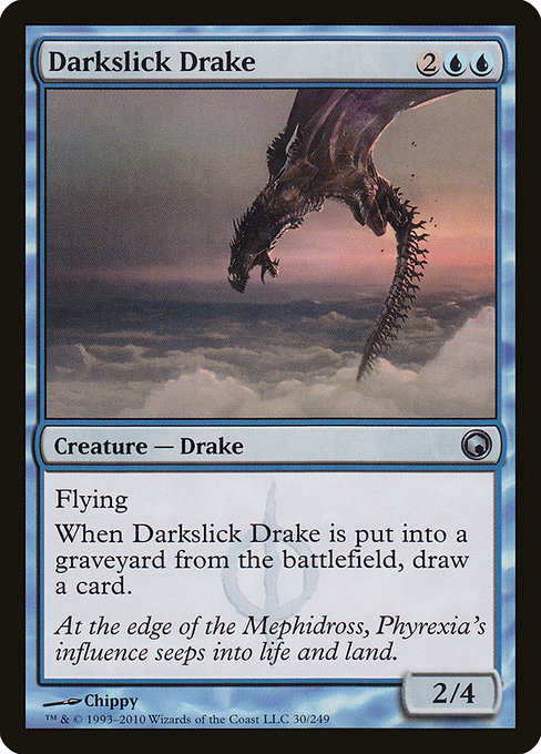 Darkslick Drake (Scars of Mirrodin #30)