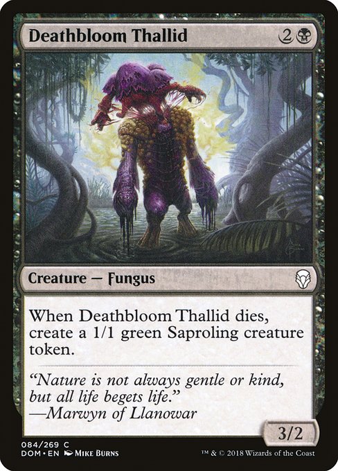 Deathbloom Thallid (Dominaria #84)