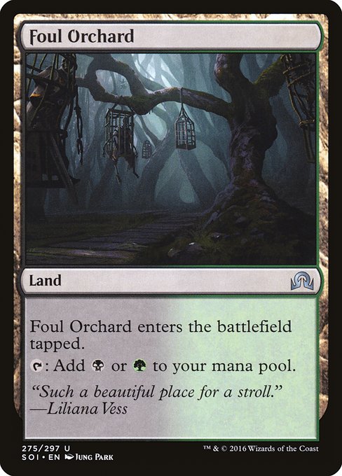 Foul Orchard (Shadows over Innistrad #275)