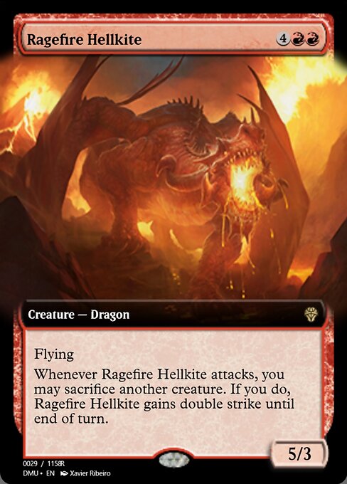 Ragefire Hellkite (Magic Online Promos #103438)