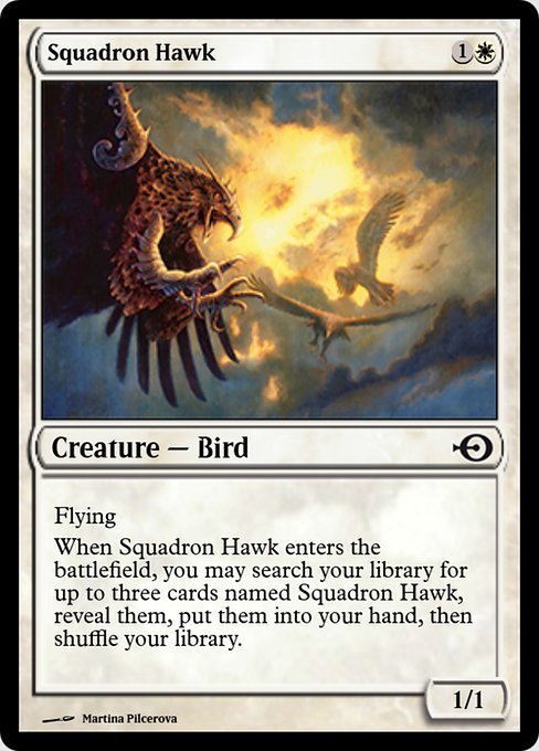 Squadron Hawk (Magic Online Promos #39675)