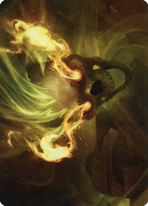 Flameskull // Flameskull (Adventures in the Forgotten Realms Art Series #14)