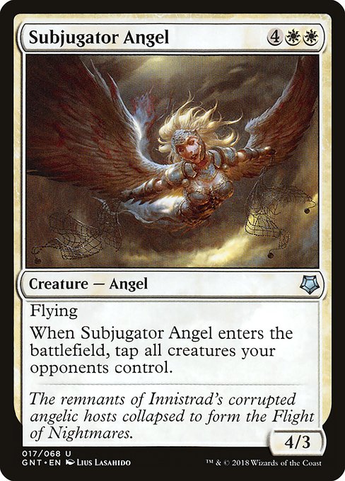Ange subjugateur|Subjugator Angel
