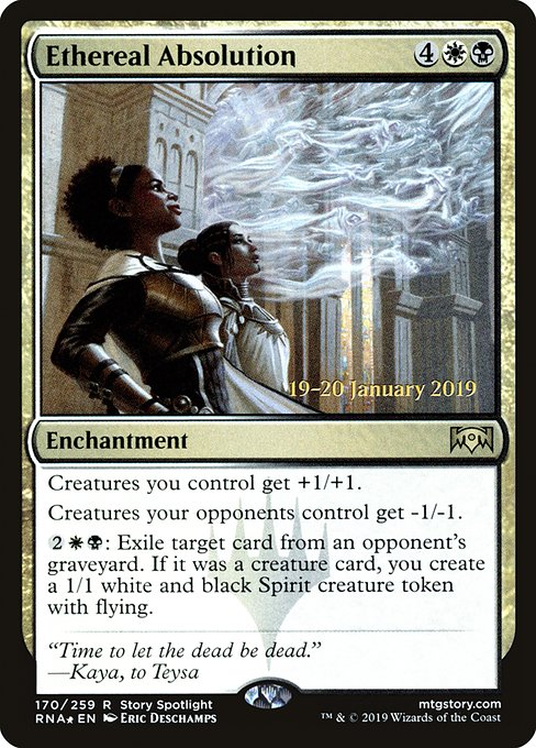 Ethereal Absolution (Ravnica Allegiance Promos #170s)