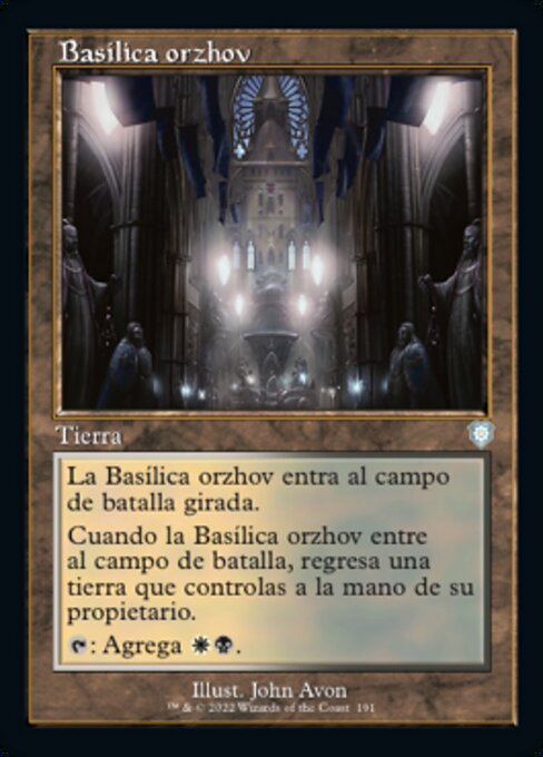 Orzhov Basilica (The Brothers' War Commander #191)