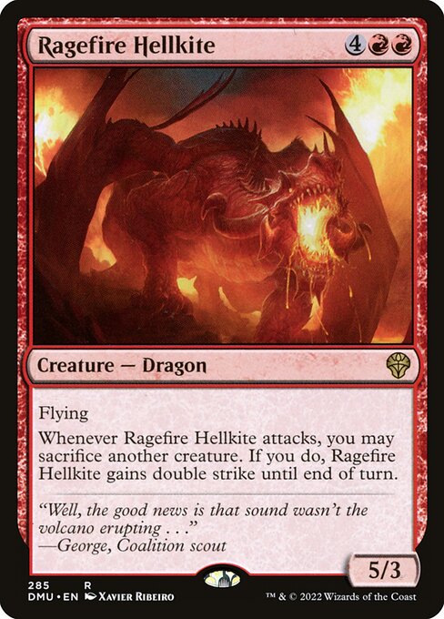 Ragefire Hellkite (Dominaria United #285)
