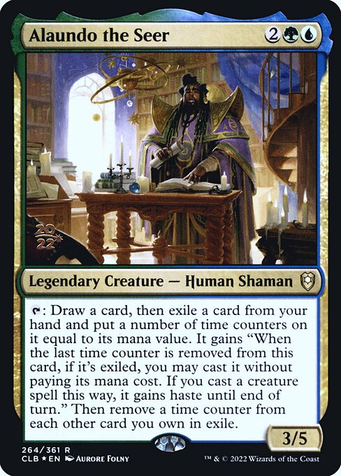 Alaundo the Seer (Battle for Baldur's Gate Promos #264s)