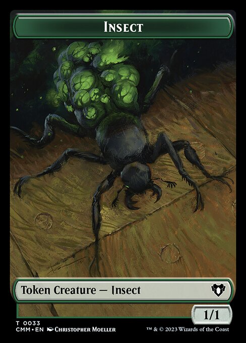 Insect (Commander Masters Tokens #33)