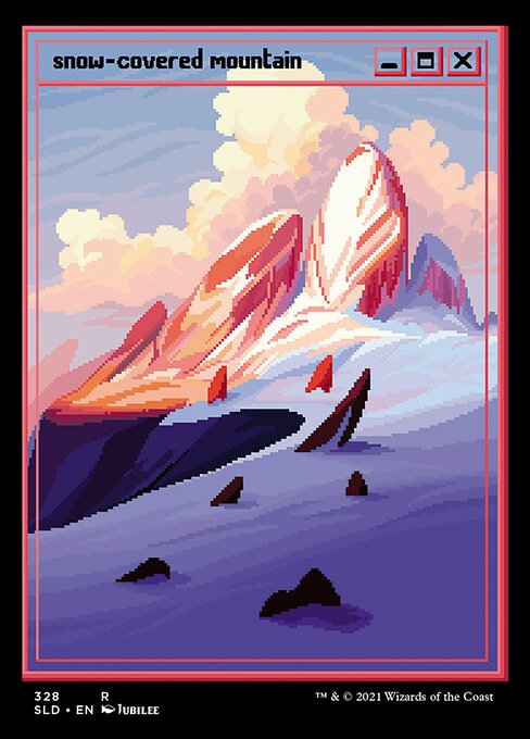 Snow-Covered Mountain (Secret Lair Drop #328)