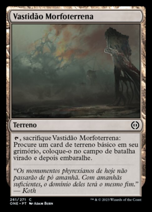 Terramorphic Expanse (Phyrexia: All Will Be One #261)