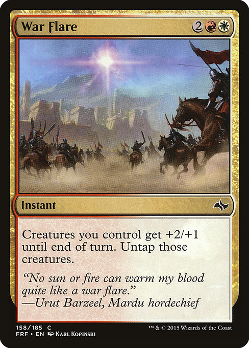 War Flare (frf) 158