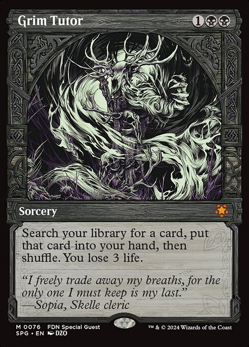 Grim Tutor (Special Guests)