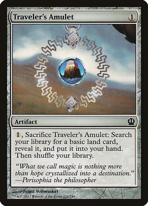 Traveler's Amulet (Theros #221)