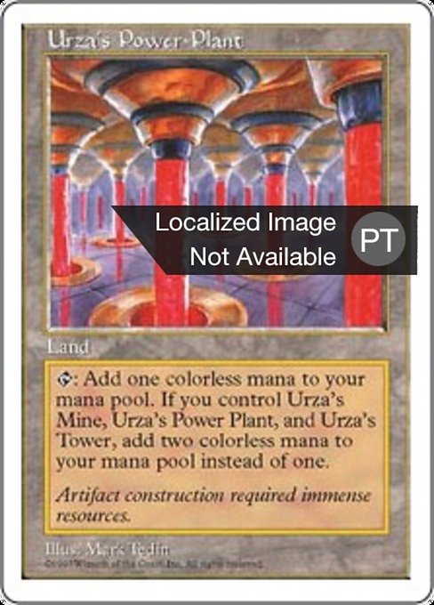Urza's Power Plant (Fifth Edition #428)