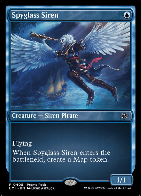 Sirène à la longue-vue|Spyglass Siren