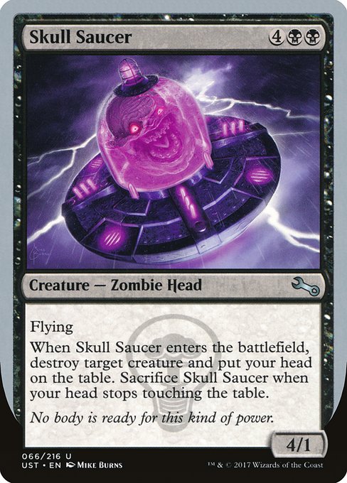 Skull Saucer card image