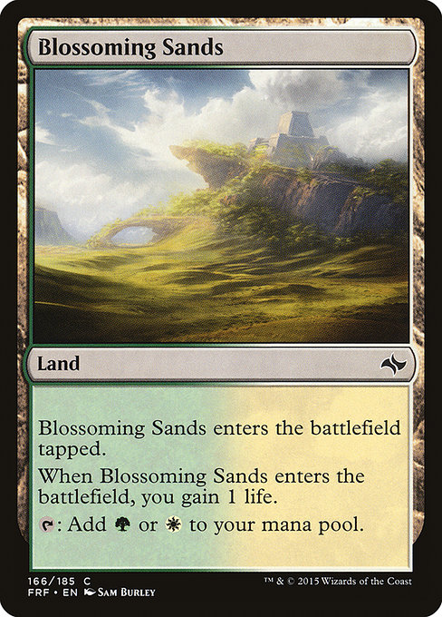 Blossoming Sands (Fate Reforged #166)