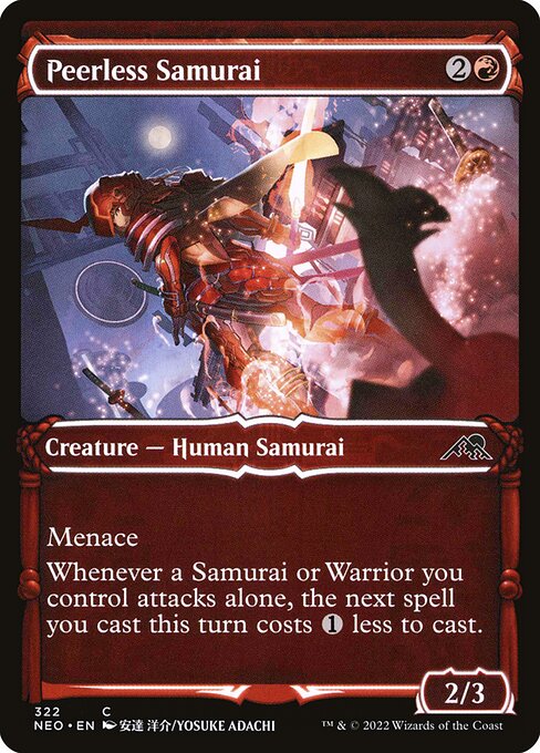 Peerless Samurai card image