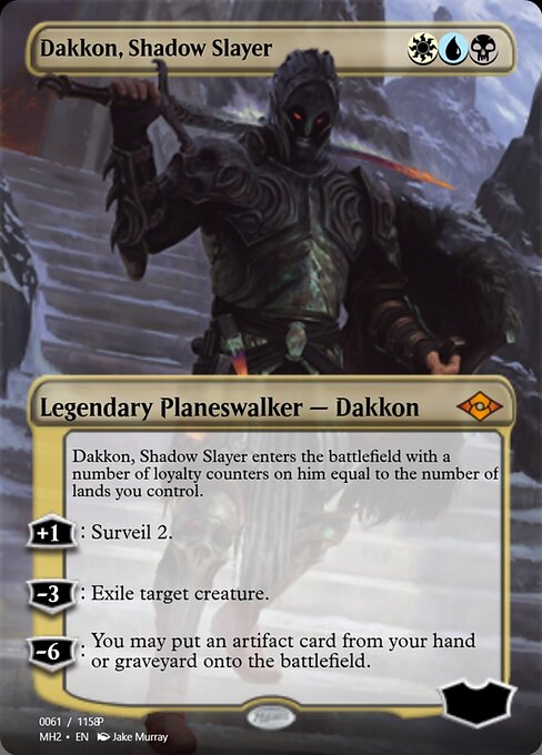 Dakkon, Shadow Slayer (Magic Online Promos #91323)