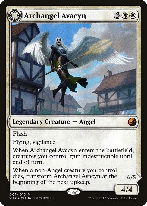 Archangel Avacyn // Avacyn, the Purifier (v17) 1