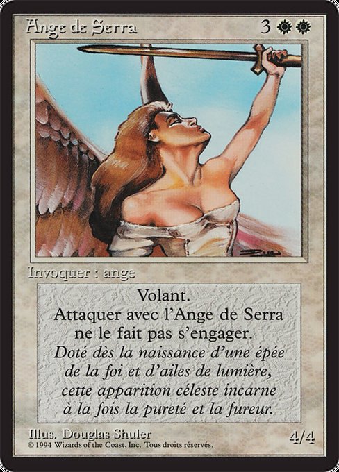 Serra Angel (Foreign Black Border #40)
