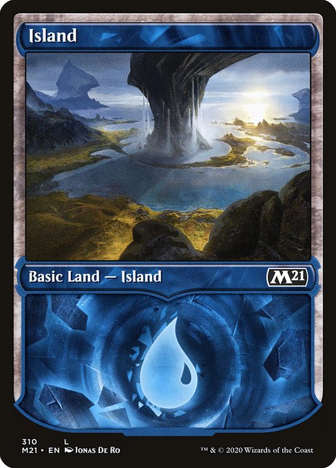 Island (Core Set 2021 #310)