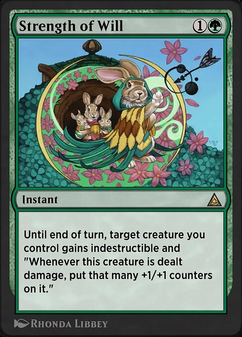 Strength of Will magic the gathering card art