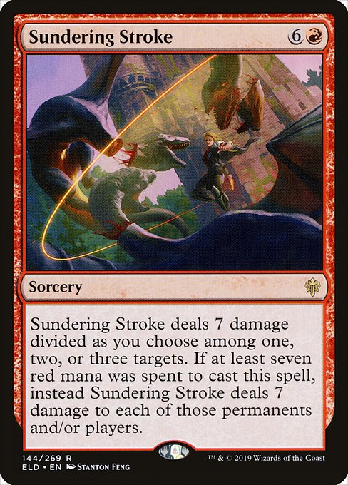 Sundering Stroke (Throne of Eldraine #144)