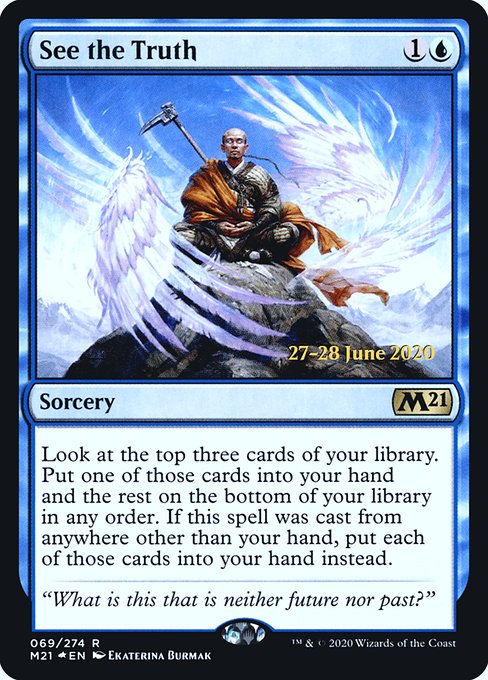 See the Truth (Core Set 2021 Promos #69s)