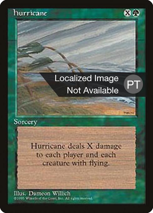 Hurricane (Fourth Edition Foreign Black Border #251)