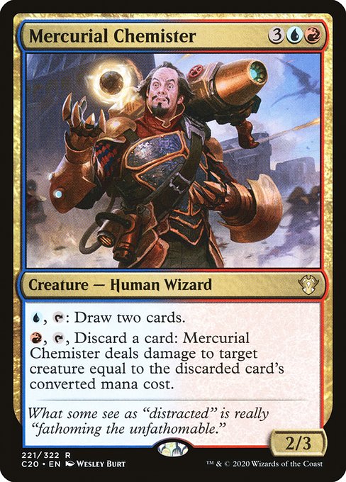 Mercurial Chemister (Commander 2020 #221)