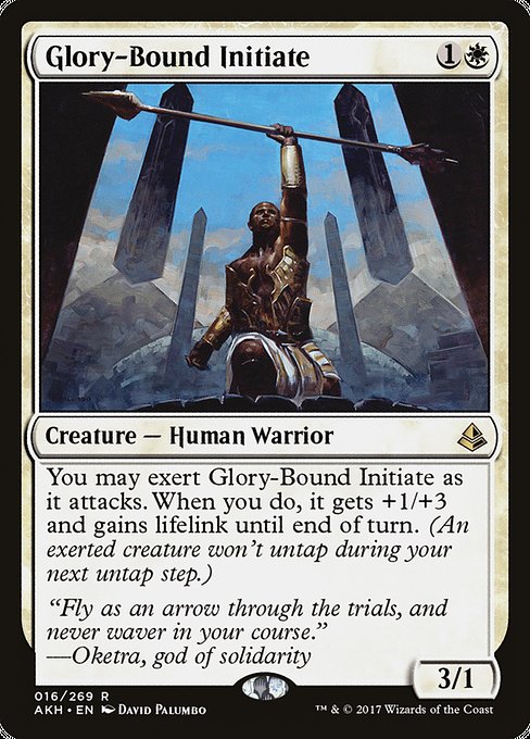 Glory-Bound Initiate (Amonkhet #16)