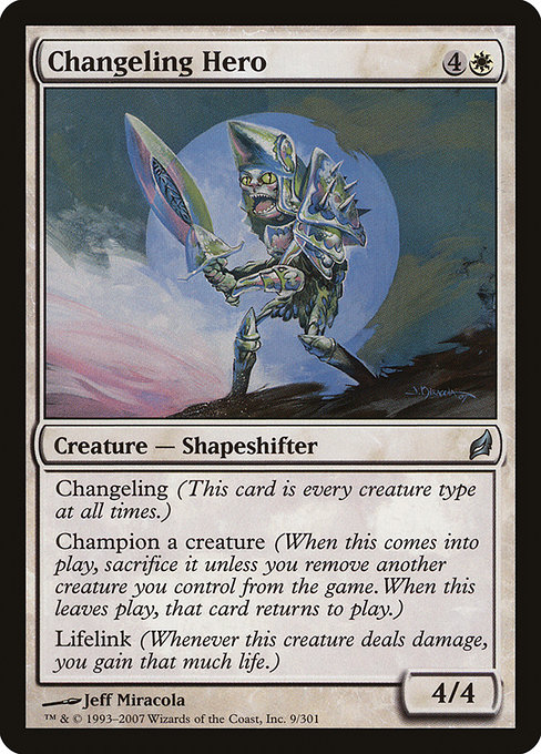 Changeling Hero card image