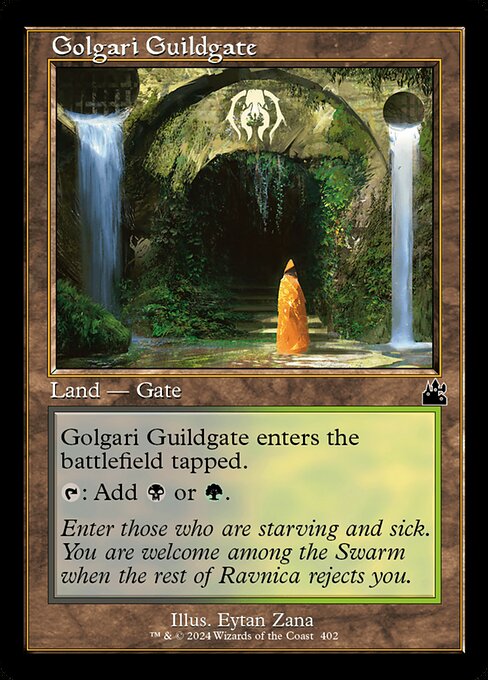 Golgari Guildgate (Retro Frame)