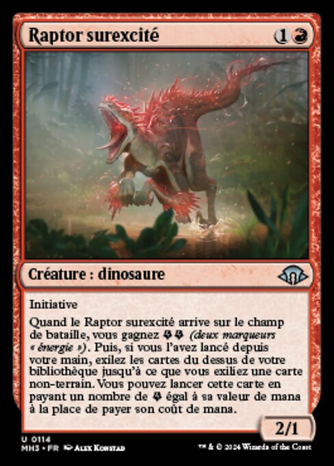 Amped Raptor (Modern Horizons 3 #114)