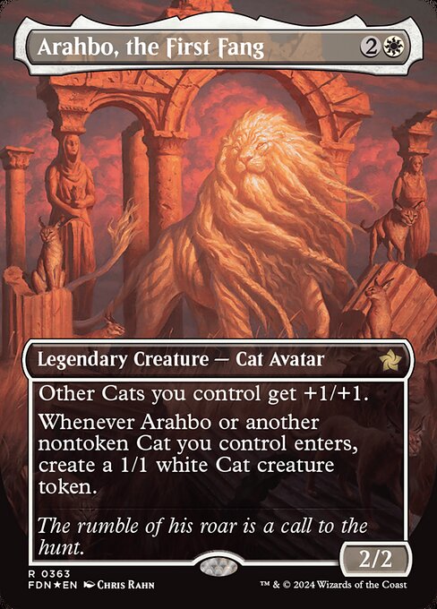 Arahbo, the First Fang - MTG (Magic: the Gathering)