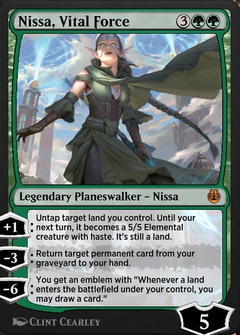 Nissa, Vital Force (klr) 172