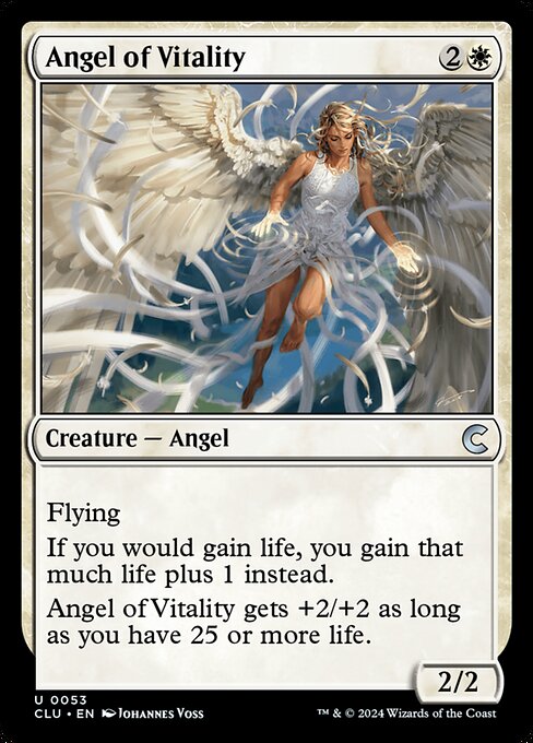 Angel of Vitality (Ravnica: Clue Edition #53)
