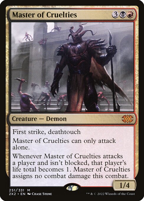 Master of Cruelties (Double Masters 2022 #251)