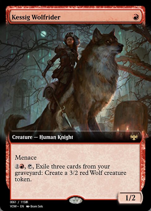 Kessig Wolfrider (Magic Online Promos #95361)