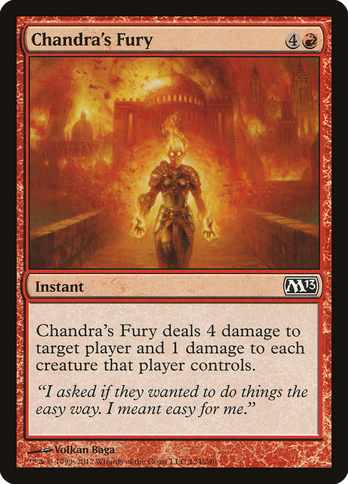 Chandra's Fury (Magic 2013 #124)