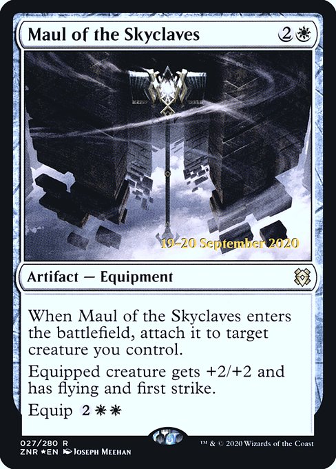 Maul of the Skyclaves (Zendikar Rising Promos #27s)