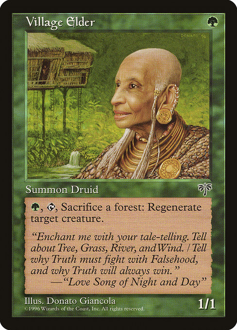 Village Elder card image