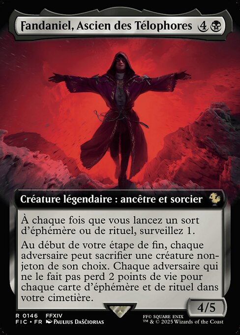 Fandaniel, ascien télophore