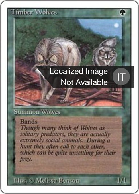 Timber Wolves (Revised Edition #219)