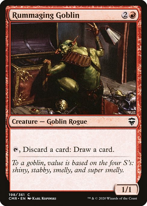 Rummaging Goblin (Commander Legends #198)