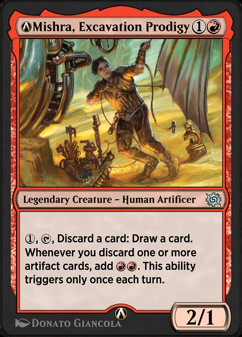 A-Mishra, Excavation Prodigy (The Brothers' War #A-140)