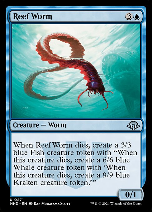 Reef Worm (Modern Horizons 3 #271)